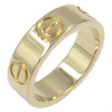 CARTIER Love ring Ring 18KYG Yellow Gold Used Women US size 4.75 #49