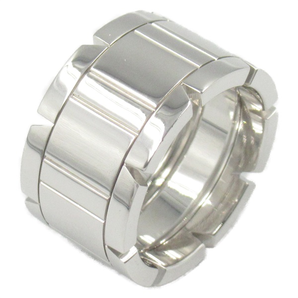 CARTIER Tank francaise Ring 18KWG White Gold Used women US size 6 #51