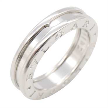 BVLGARI B-zero1 ring 1 band 18KWG White Gold Used unisex US size 5.75  #51