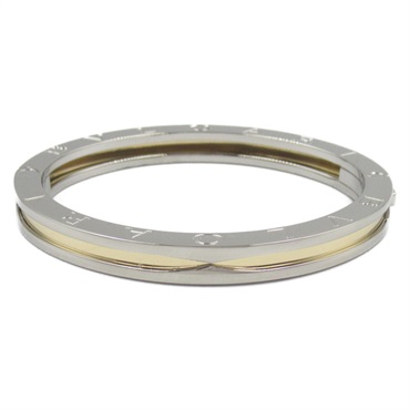 BVLGARI B-zero1 Bracelet 18KYG Yellow Gold Stainless Steel Used Women