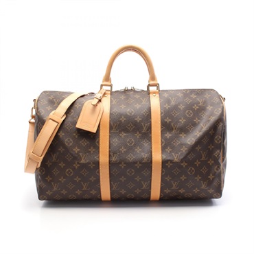 LOUIS VUITTON Keepall Bandouliere 50 2way Handbag M41416 Monogram Used unisex LV
