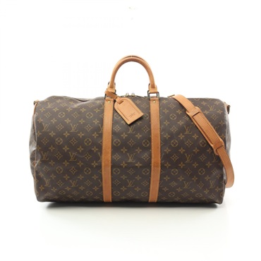 LOUIS VUITTON Keepall Bandouliere 50 Handbag 2way M41416 Monogram used unisex LV