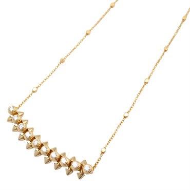 CARTIER Clash de Cartier Diamond Necklace 18KRG Pink Rose Gold Used women