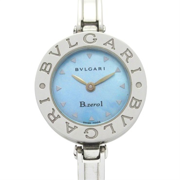 BVLGARI B-zero1 Wrist Watch BZ22S Quartz Stainless Steel Used Women