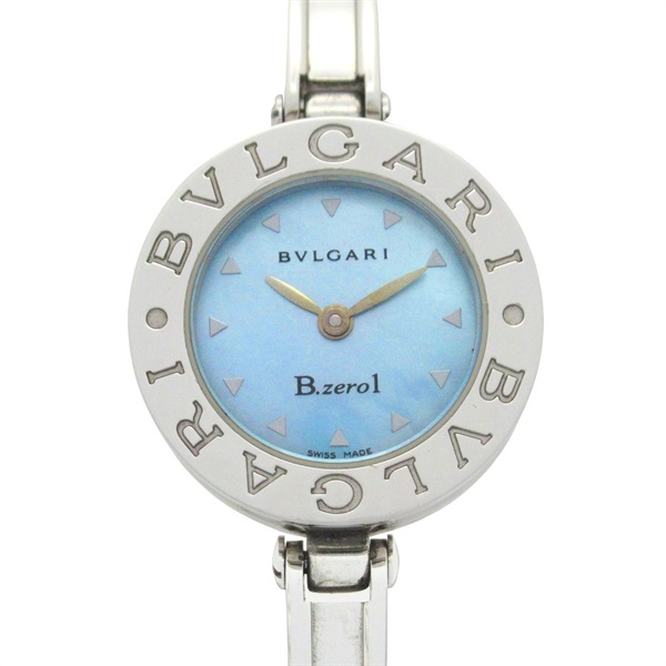 BVLGARI B-zero1 Wrist Watch BZ22S Quartz Stainless Steel Used Women