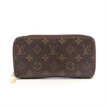 LOUIS VUITTON Zippy Wallet Around Purse M60017 Monogram Canvas Used Unisex LV