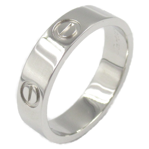 CARTIER Love Ring Pt950 Platinum Used Unisex US size 9.5 #59