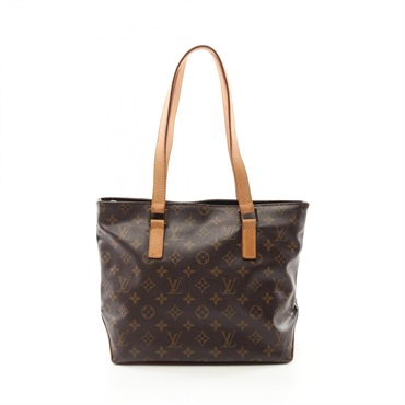 LOUIS VUITTON Cabas Piano Shoulder Tote Bag M51148 Monogram Canvas used LV Women