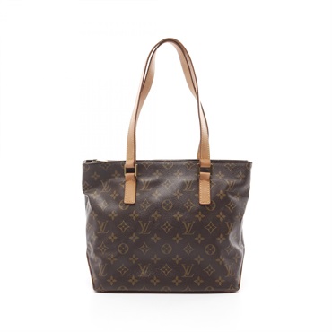 LOUIS VUITTON Hippo Piano Monogram Shoulder Bag M51148 PVC Brown Used Women