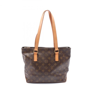 LOUIS VUITTON Hippo Piano Monogram Shoulder Bag M51148 PVC Brown Used Women