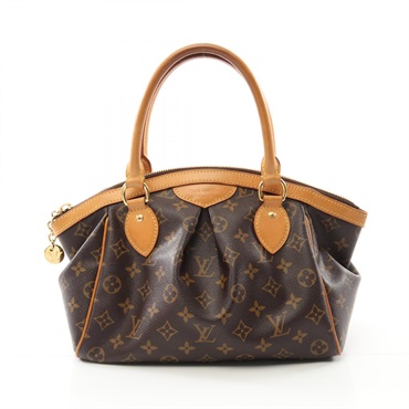 LOUIS VUITTON Tivoli PM Handbag M40143 Monogram canvas Brown Used Women LV