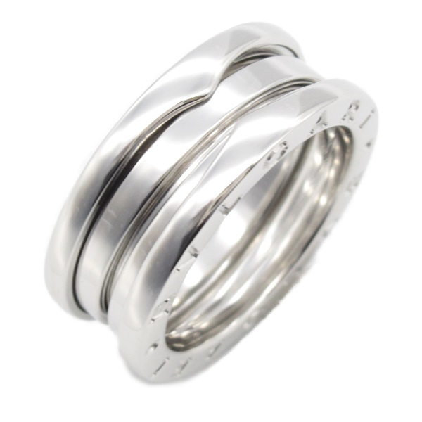 BVLGARI B-zero 1 Ring 18KWG White Gold Used Unisex #52 US size 6