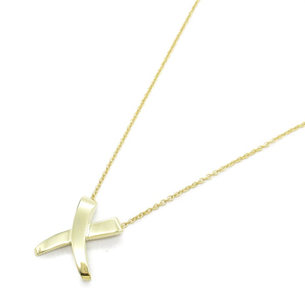 TIFFANY＆CO Paloma Picasso Graffiti X Necklace 18KYG Yellow Gold Used women