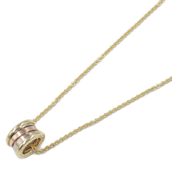 BVLGARI B-zero1 Perfect Mitake Necklace 18KYG Yellow 18KPG 18KWG Gold Used women
