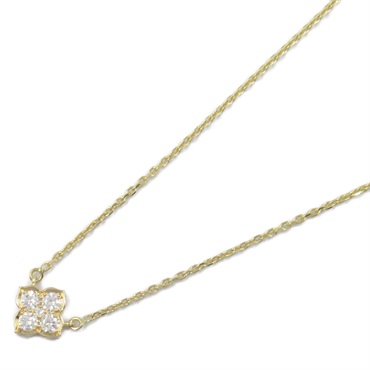 CARTIER Hindu Diamond Necklace Pendant 18KYG Yellow Gold Used women