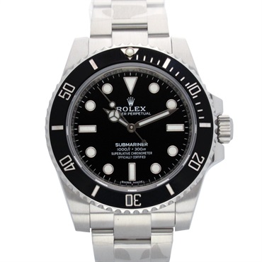 ROLEX Submariner No Date Wrist Watch 114060 Automatic Stainless Steel Used mens