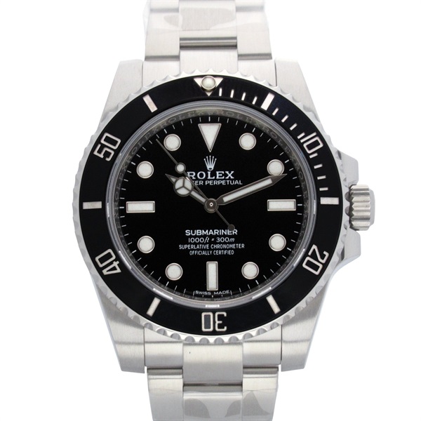 ROLEX Submariner No Date Wrist Watch 114060 Automatic Stainless Steel Used mens