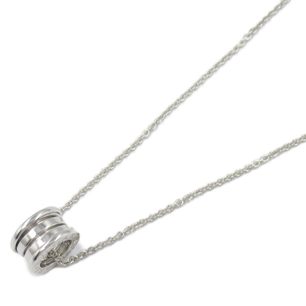 BVLGARI B-zero 1 Necklace Pendant 18KWG White Gold Used women