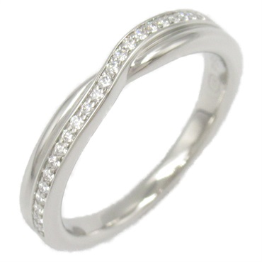 HARRY WINSTON Trist One Row Diamond Ring Pt950 Platinum Used women US size 6