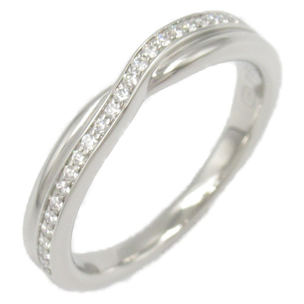 HARRY WINSTON Trist One Row Diamond Ring Pt950 Platinum Used women US size 6