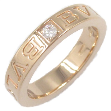 BVLGARI B-zero1 Ring 1P Diamond 18KPG Pink Rose Gold Used women US size 3.75