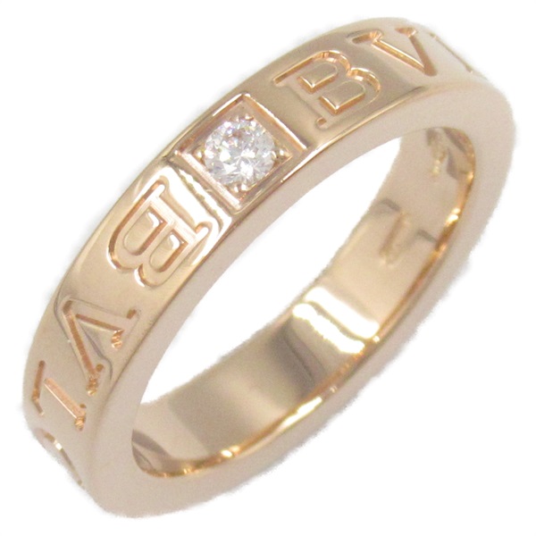 BVLGARI B-zero1 Ring 1P Diamond 18KPG Pink Rose Gold Used women US size 3.75