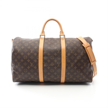 LOUIS VUITTON Keepall Bandouriere 50 travel hand shoulder bag M41416 Monogram LV
