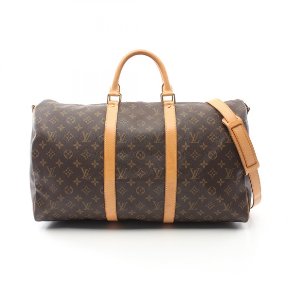 LOUIS VUITTON Keepall Bandouriere 50 travel hand shoulder bag M41416 Monogram LV