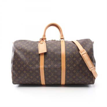 LOUIS VUITTON Keepall Bandouliere 55 2way Hand bag M41414 Monogram used unisex