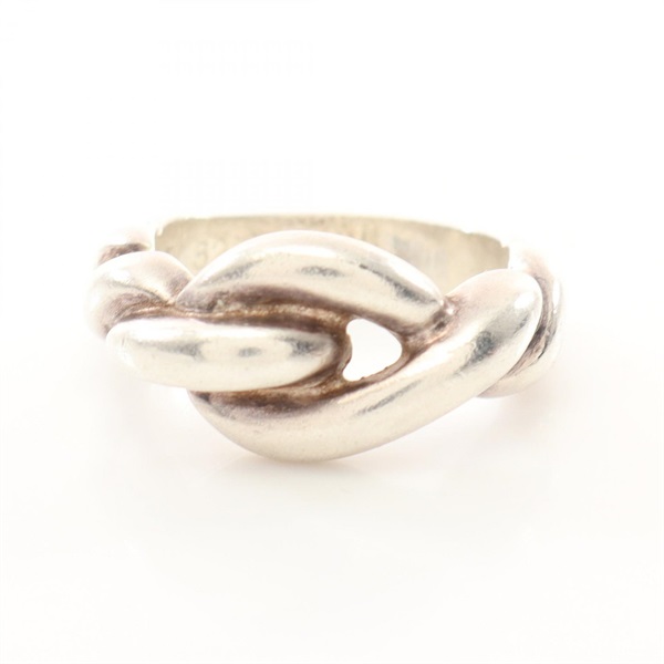 HERMES torsade twist Ring #5.5 US size Ag925 Used