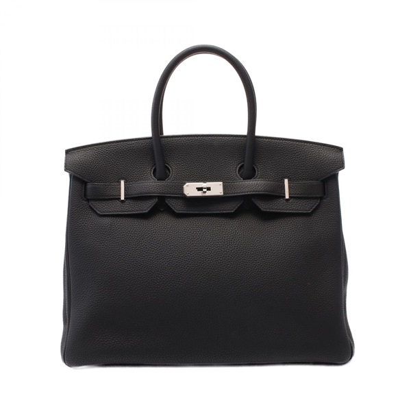 HERMES Birkin 35 Hand bag C Togo leather Black Used SHW