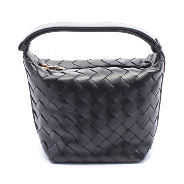 BOTTEGA VENETA Candy Wallace Intrecciato Hand bag 776781V3IV18425 leather Black
