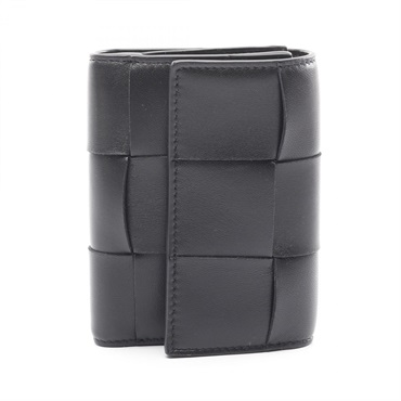 BOTTEGA VENETA Cassette Maxi Intrecciato Tri-fold wallet purse 814686VCQC18425