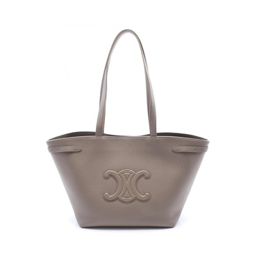CELINE Medium Cabas Anais Cuir Triomphe Tote shoulder Bag 116853ENY10BL calf