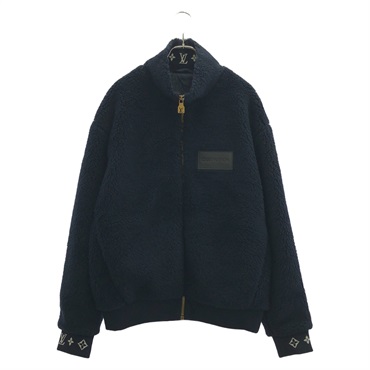 LOUIS VUITTON Blouson Jacket RM251Q TDK HSY42W polyester Navy Used Women L