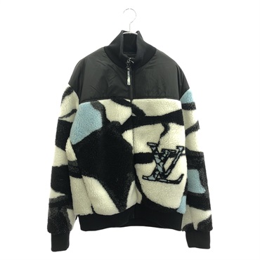LOUIS VUITTON Jacket Coat RM241M DFGHQY polyester Black Used mens LV size M