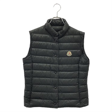 MONCLER Down Vest Nylon Black #3 Used mens