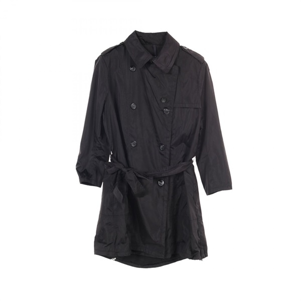 MONCLER LEMENEZ Trench coat #5 4913700 polyester Black Used Women