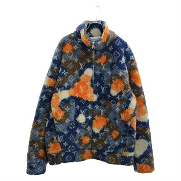 LOUIS VUITTON Jacket Coat RM231Q U33 HOY40W polyester Blue Used mens size XL