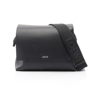 LOEWE FLAMENCO SATCHEL crossbody Shoulder Bag B411FSAX041100 leather Black new