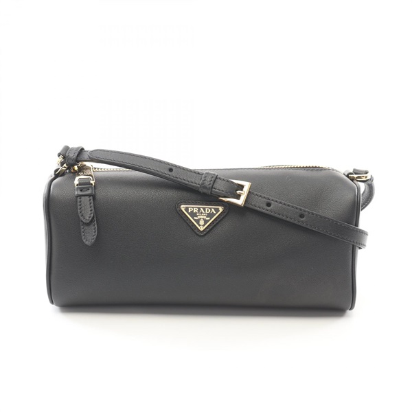 PRADA SACCA Shoulder Bag 1BC2392CYSF0002 leather Black nero NEW