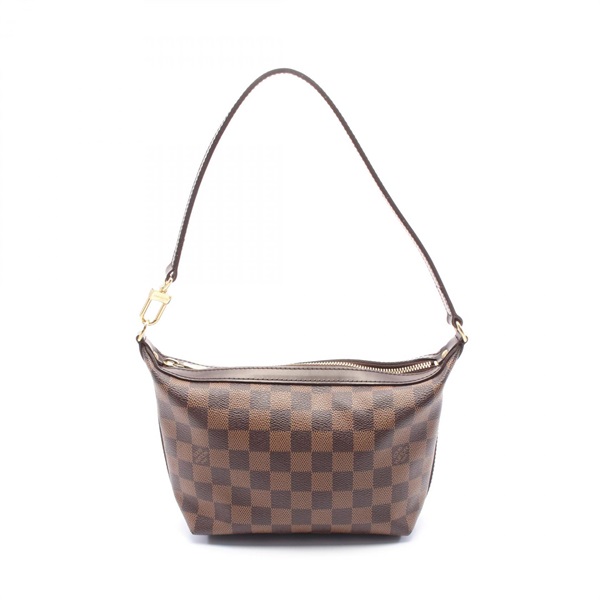 LOUIS VUITTON Irovo PM Shoulder Bag N51996 Damier leather Brown Ebene Used LV