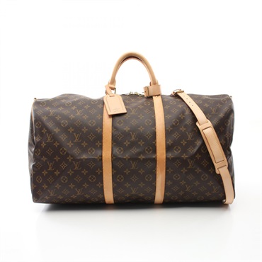 LOUIS VUITTON Keepall Bandouriere 60 travel hand bag M41412 Monogram leather