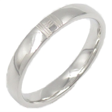 HERMES Alliance Kelly Ring 18KWG White Gold Used Unisex us size 6.25 #53