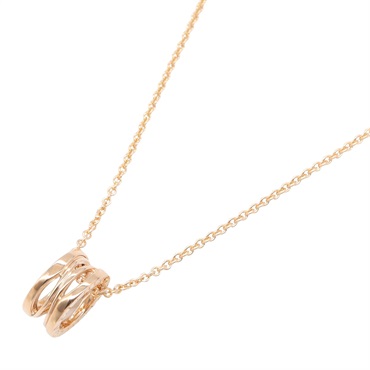 BVLGARI B-zero1 Necklace Pendant 18KPG Pink Rose Gold Used unisex