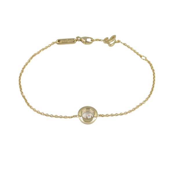 Chopard Happy Diamonds Bracelet 18KYG Yellow Gold used women