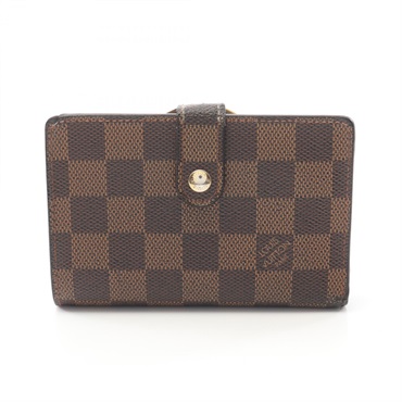 LOUIS VUITTON Portefeuille viennois Bi-fold wallet N61674 Damier canvas Used LV