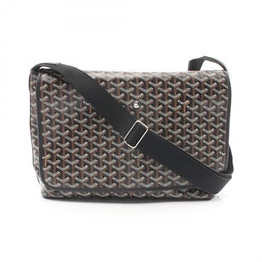 GOYARD Capetian MM Shoulder Bag CAPETIMMLTY canvas leather Black Multicolor Used