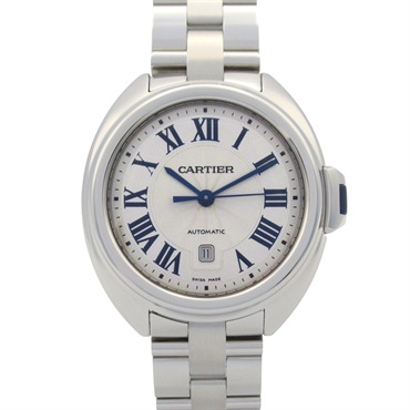 CARTIER Cle de Cartier SM Wrist Watch WSCL0005 Automatic winding SS Used Women