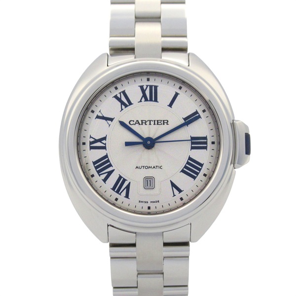 CARTIER Cle de Cartier SM Wrist Watch WSCL0005 Automatic winding SS Used Women